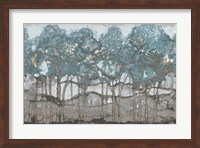Muted Watercolor Forest Fine Art Print