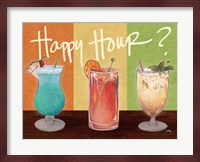 Happy Hour Drinks Fine Art Print
