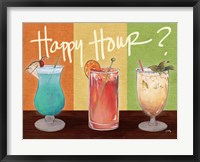 Happy Hour Drinks Fine Art Print