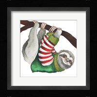 Christmas Sloth II Fine Art Print