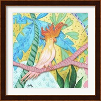 Playful Parrot Fine Art Print