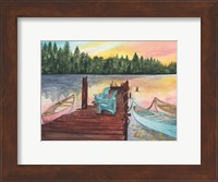 Lake Sunsets Fine Art Print