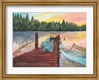 Lake Sunsets Fine Art Print