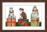 Christmas Cats Fine Art Print
