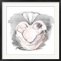 Perfume Bottle with Watercolor I Fine Art Print