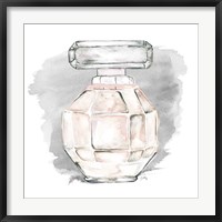 Perfume Bottle with Watercolor II Fine Art Print