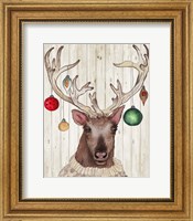 Christmas Reindeer II Fine Art Print