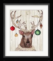 Christmas Reindeer II Fine Art Print