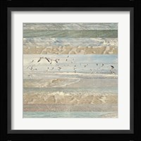 Flying Beach Birds I Fine Art Print