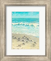 Sandpiper Beach Party Fine Art Print