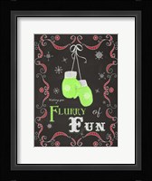 Let it Snow Chalk Art I Fine Art Print