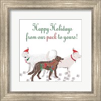 Woof Holiday Pack I Fine Art Print