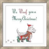Woof Holiday Pack II Fine Art Print