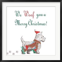 Woof Holiday Pack II Fine Art Print