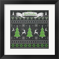 Holiday Sweater II Framed Print