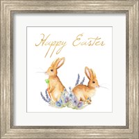 Happy Easter Spring Bunny II Fine Art Print