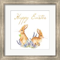 Happy Easter Spring Bunny II Fine Art Print