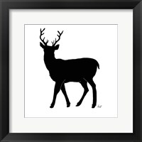 Deer Silhouette Fine Art Print