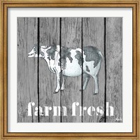 Wood Farm Grey I Fine Art Print
