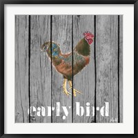 Early Bird Rooster Fine Art Print