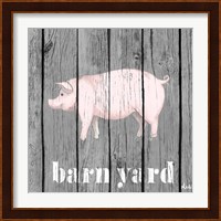 Barnyard Pig Fine Art Print
