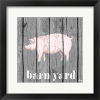 Barnyard Pig Fine Art Print