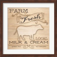 Country Organic Dairy I Fine Art Print