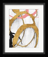 Rose Gold Strokes II Fine Art Print