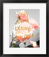 Love Blooms I Fine Art Print