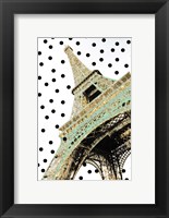 Eiffel Tower with Glitter Fine Art Print