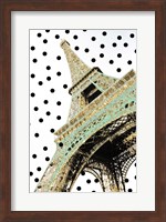 Eiffel Tower with Glitter Fine Art Print