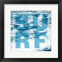 SURF Framed Print