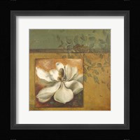 White Nature I Framed Print
