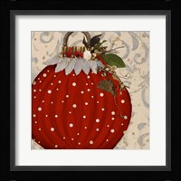 Red Ornament I Fine Art Print
