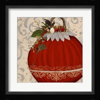 Red Ornament II Fine Art Print