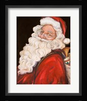 Smiling Santa Fine Art Print