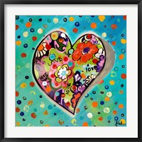 Neon Hearts of Love III Fine Art Print