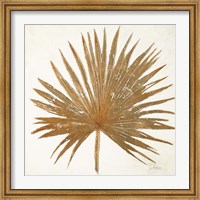 Golden Leaf Palm I Fine Art Print