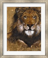 Gold Lion Fine Art Print