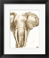 Muted Elephant Fine Art Print