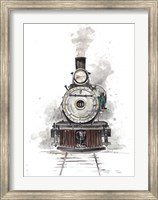 Antique Locomotive Fine Art Print