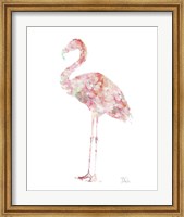 Flowers In Flamingo Fine Art Print