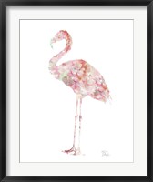 Flowers In Flamingo Fine Art Print