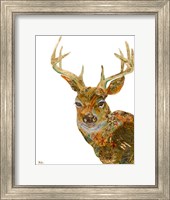 Retro Deer Fine Art Print