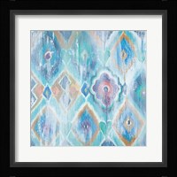 New Ikat I Framed Print