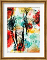 Vibrant Elephant Fine Art Print