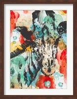 Vibrant Giraffe Fine Art Print