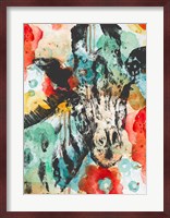 Vibrant Giraffe Fine Art Print