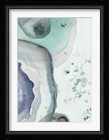 Cool Agate Fragment II Framed Print