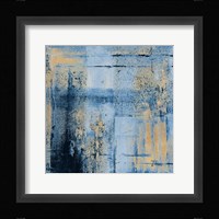 Golden Blues II Framed Print